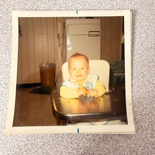 Baby high chair - in, 1970s