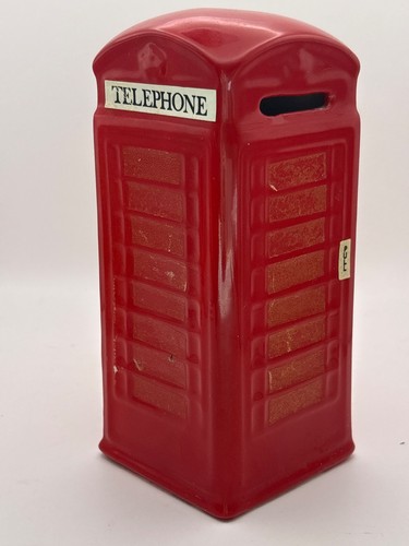Vintage bank british telephone - bank,