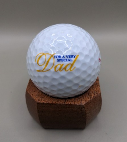 Dad logo golf ball top - logo, flite