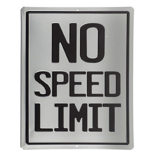 Vintage style speed limit - vintage,