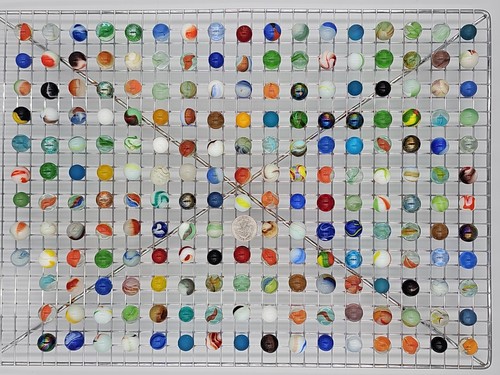 200 vintage glass marbles - vintage,
