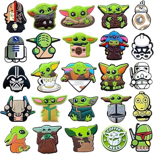 Baby yoda shoes charms - -, 4