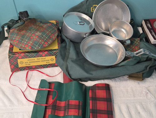 Vtg lot girl scout huge - lot,