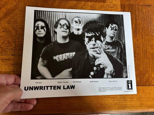 Unwritten law 8x10 black - unwritten,