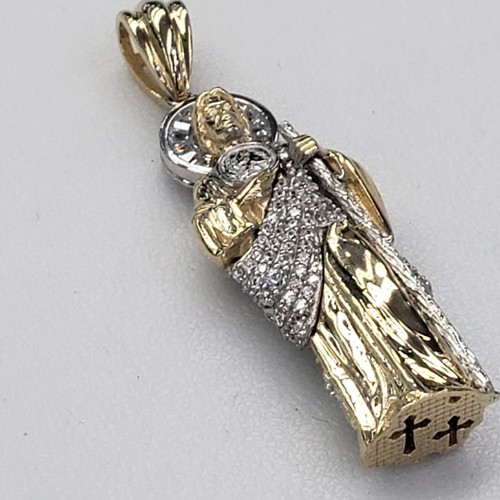 Real 14k gold saint - real, jude