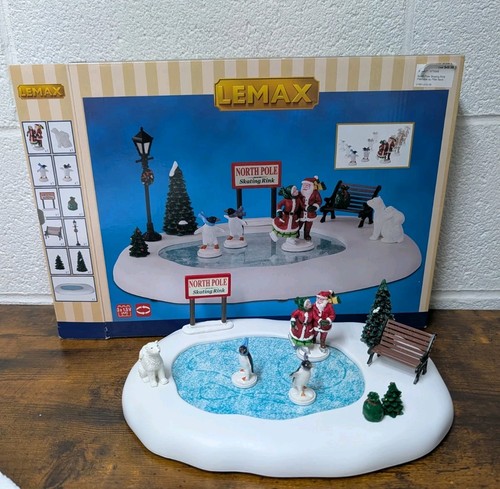 Lemax north pole skating - north, rink
