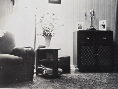 Vtg 1946 photo art deco - 1946,