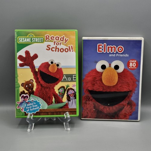 Elmo sesame street dvds ready - elmo,
