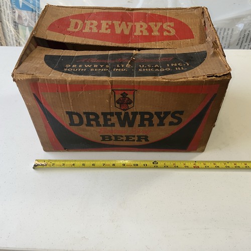Vintage drewery beer cardboard - vintage,