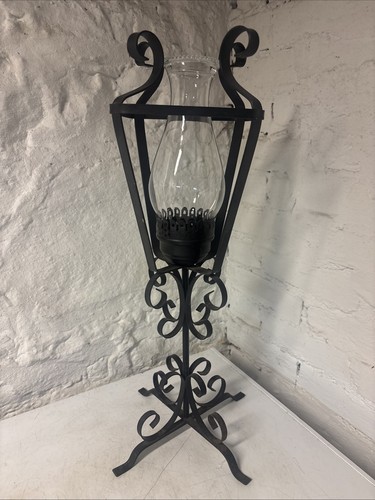 Vintage caged blown glass - vintage,