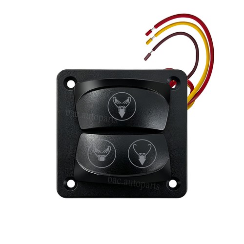 Marine toilet switch panel - marine,