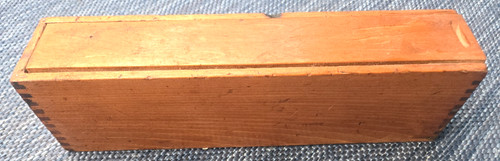 Vintage wooden storage box - wooden,
