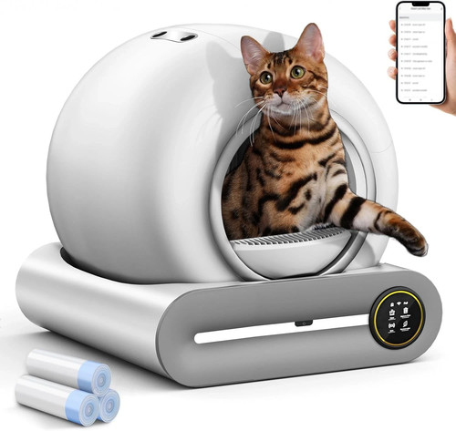 Automatic cat litter - litter, box,