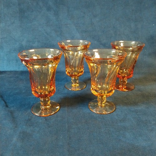 Set vintage amber water - 4,