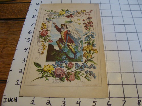 Godey ladys book print 1850 - godey's,