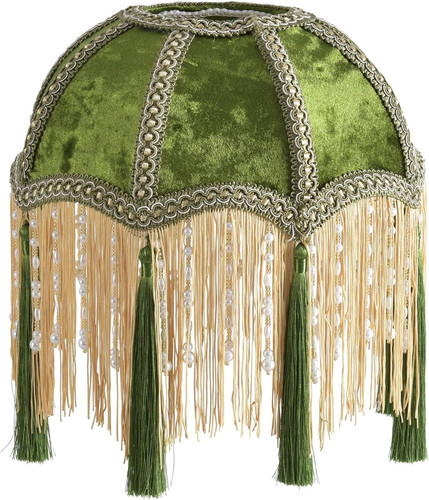 Lampshade with tassels