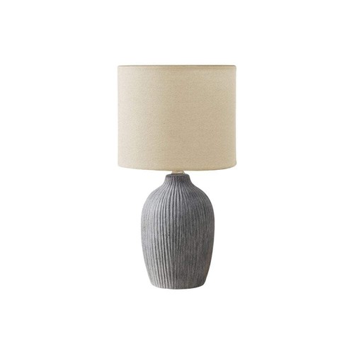 Table lamp h grey - table, 18''h,
