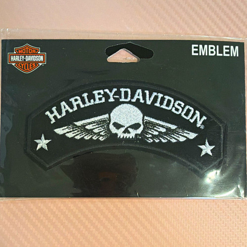 Harley davidson skull wings - skull, &