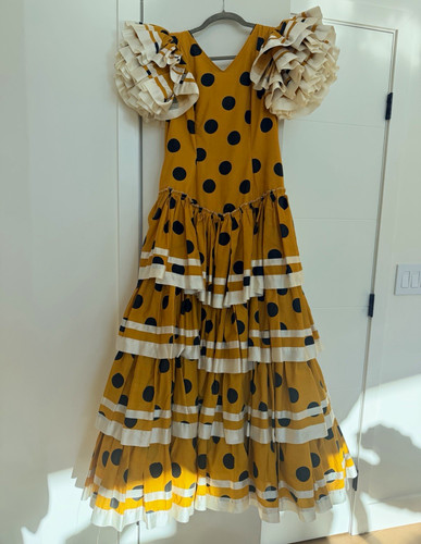 Costume flamenco mustard - flamenco,