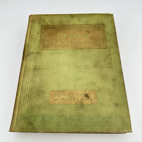 Motors truck repair manual - motors,
