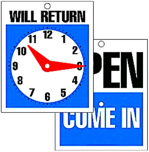Open come closed will - &,