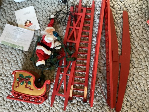 Christmas stepping santa - stepping,