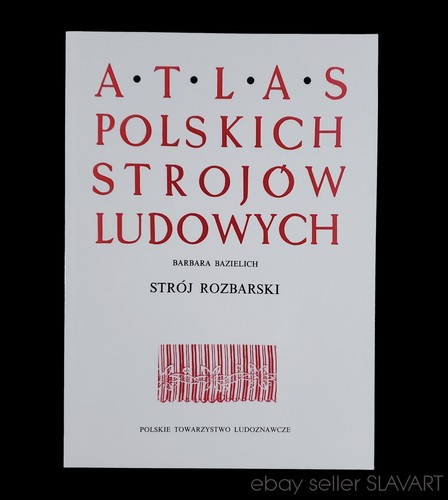 Book atlas polish folk - book,