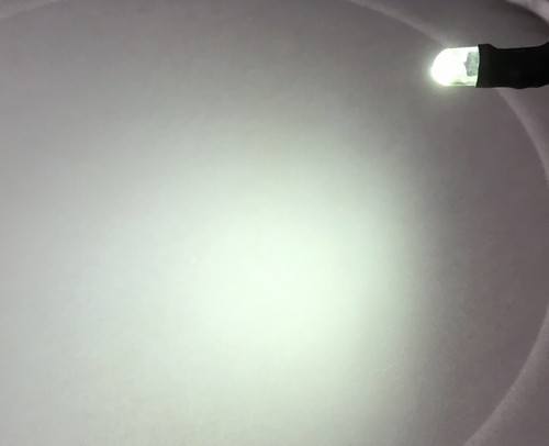 Warm white led wire lamp - white,