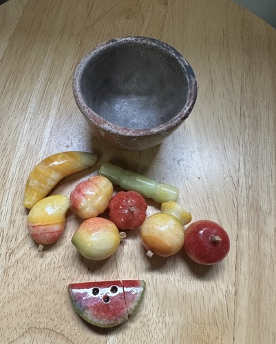Vtg stone small - vtg, fruit