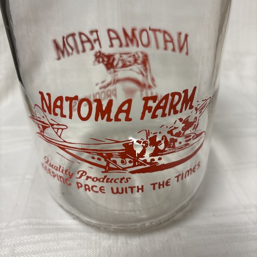 Vintage half gallon milk - vintage,