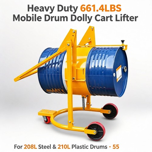 661lb drum handler - drum, mobile