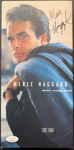 1996 merle haggard signed - merle,