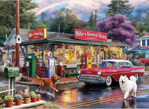 500 pieces puzzle for adults - puzzle,