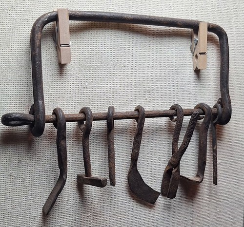 Antique hand forged miniature - antique,