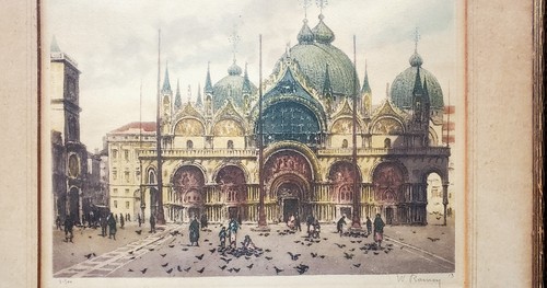 Original painted lithograph - original,