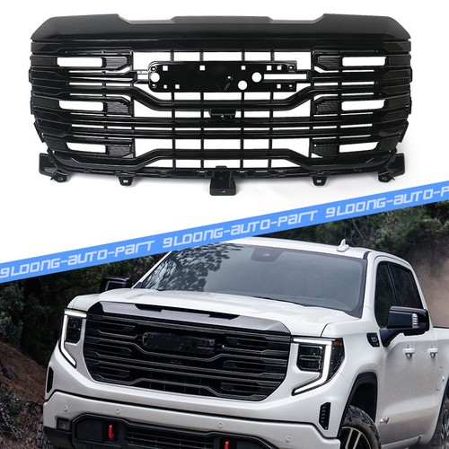 Gloss black front - black, grille