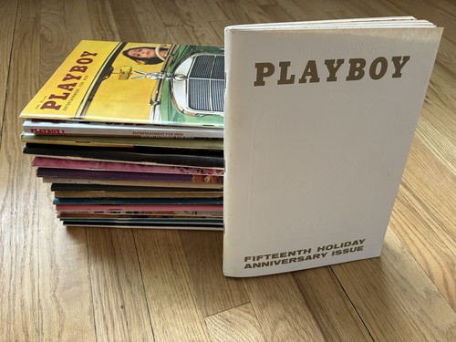 Vintage playboy magazine lot - magazine,