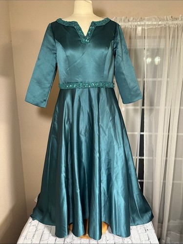 Jjs house peacock teal - teal, beaded