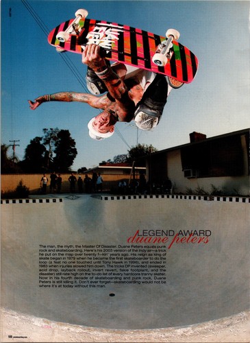 2003 duane peters - •, 1