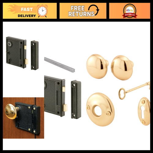 Vintage interior door - lock, set