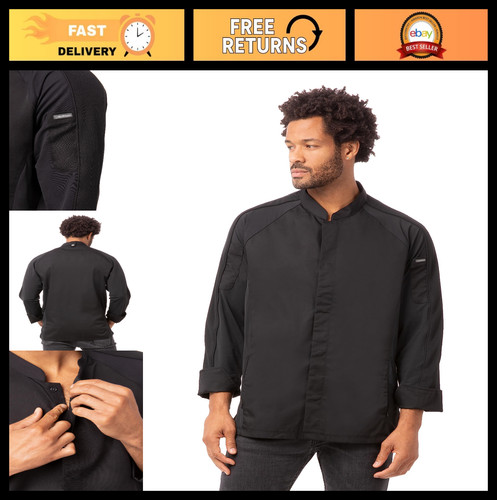 Men valencia chef coat - men's,