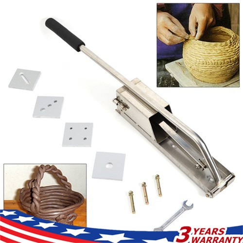 Clay extruder for pottery - extruder,