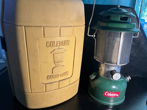 Vintage coleman 220f lantern - coleman,