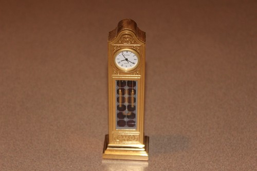 Bulova miniature grandfather - bulova,