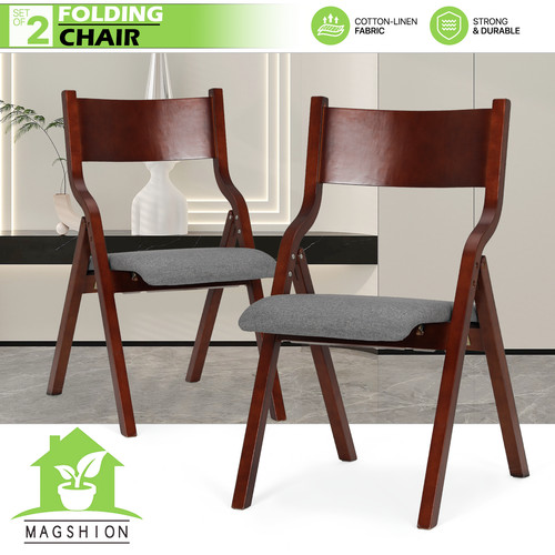 Folding solid wooden chair - folding,