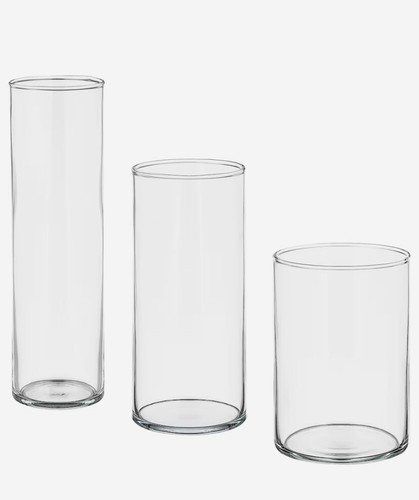 Ikea cylinder clear glass - ikea,
