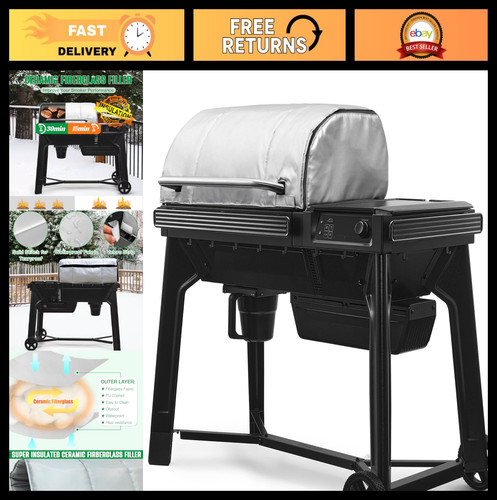 Insulated grill blanket for - grill,