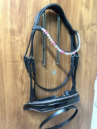 Dressage bridle leather - bridle,