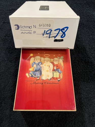 Vtg schmid 1978 christmas - schmid,