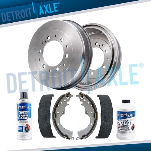 Rear brake drums shoes - rear,